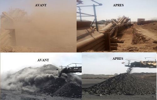 Abattage de poussières